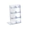 Azar Displays Angled Eight-Pocket Business/Gift Card Holder 8.5"W x 11"H, PK2 252048 - alternate 1